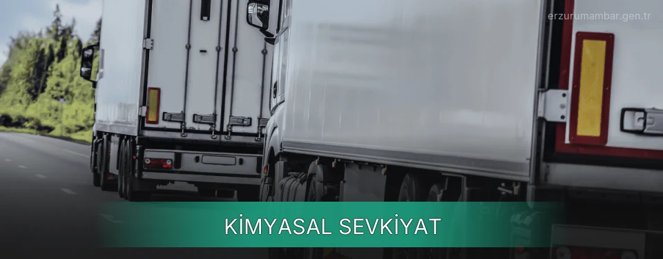 Erzurum Kimyasal Sevkiyat Ambar Firmaları